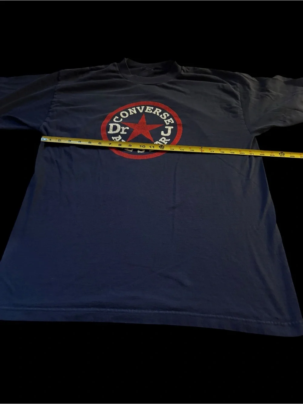 Converse Navy Short-Sleeve Tee with Red & White All Star Logo - Picture 3 of 3